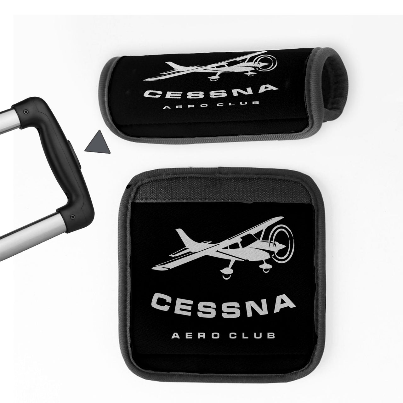 Cessna Aeroclub Designed Neoprene Luggage Handle Covers
