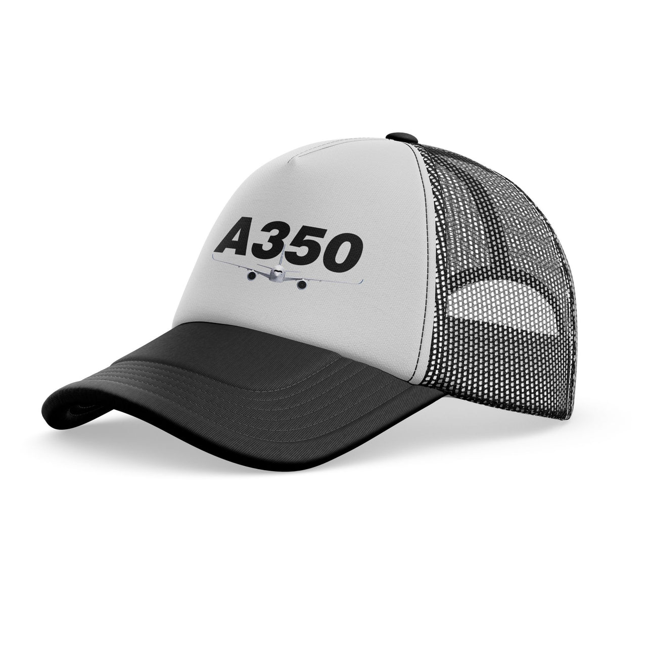 Super Airbus A350 Designed Trucker Caps & Hats