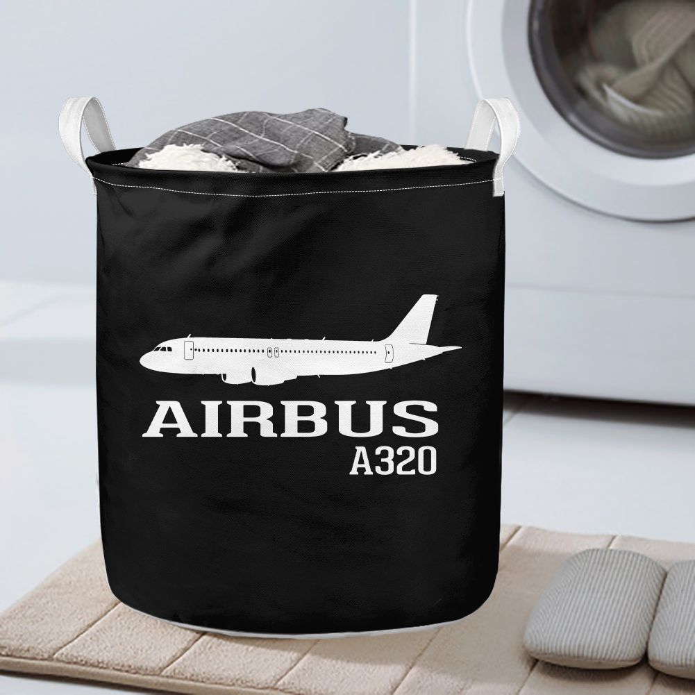 Airbus A320 Printed Designed Laundry Baskets
