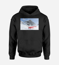 Thumbnail for Amazing Snow Airplane Designed Hoodies