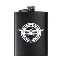 Thumbnail for Ready for Departure Designed Stainless Steel Hip Flasks