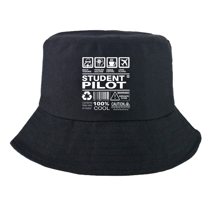 Student Pilot Label Designed Summer & Stylish Hats