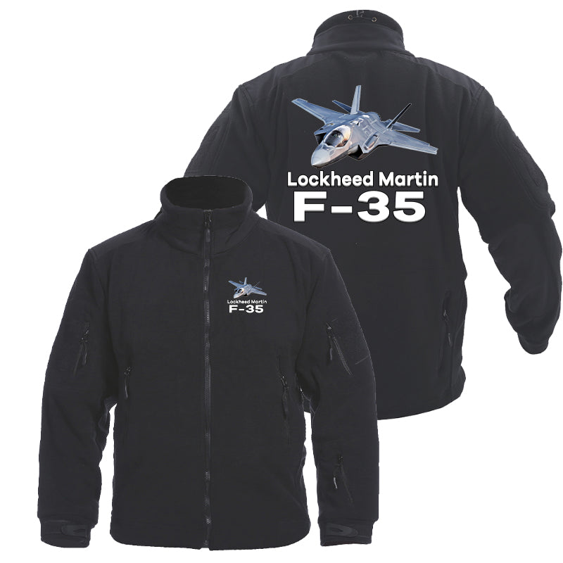 The Lockheed Martin F35 Designed Fleece Military Jackets (Customizable)