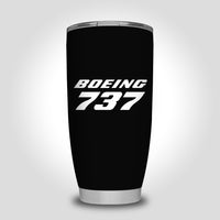Thumbnail for Boeing 737 & Text Designed Tumbler Travel Mugs