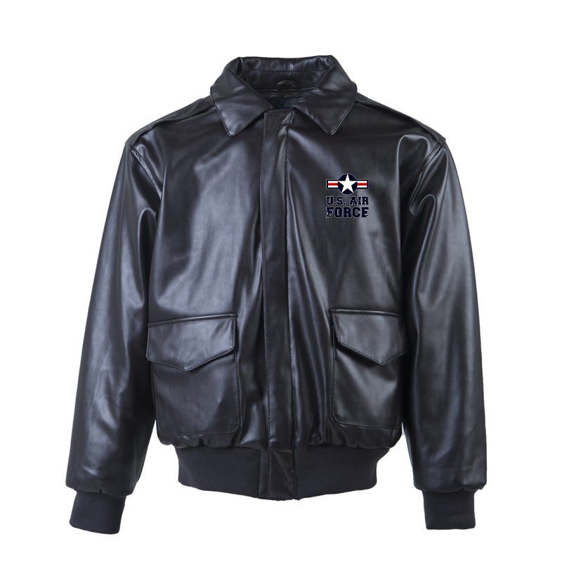 US Air Force Designed Leather Bomber Jackets (NO Fur)