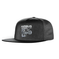 Thumbnail for Airbus A350 & Trent Wxb Engine Designed Snapback Caps & Hats