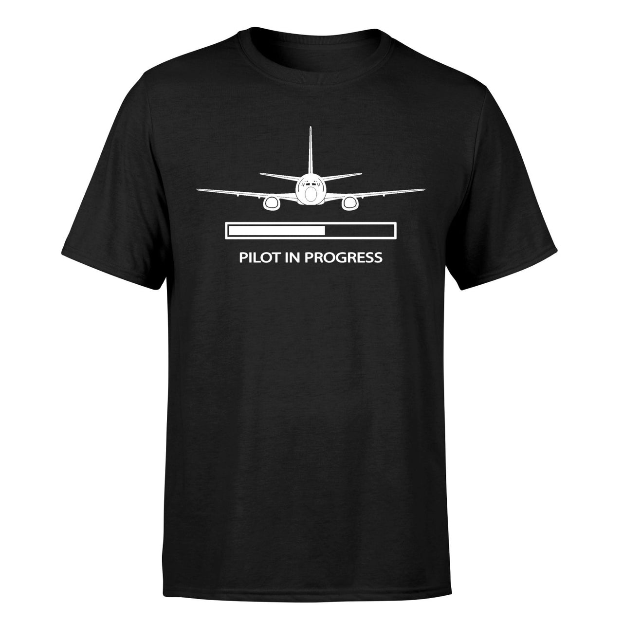 Pilot In Progress Designed T-Shirts