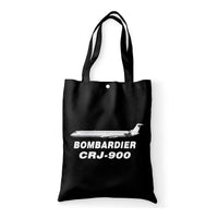 Thumbnail for Bombardier CRJ-900 Designed Tote Bags