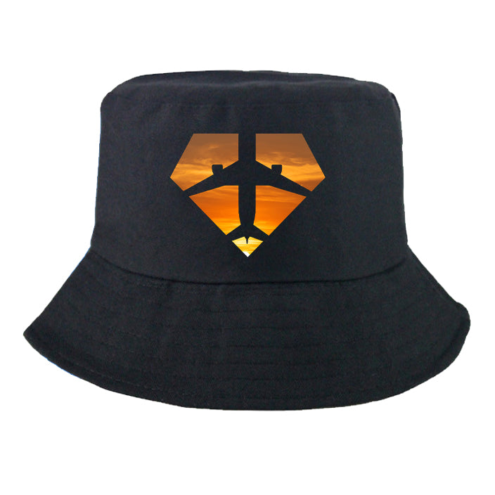 Supermen of The Skies (Sunset) Designed Summer & Stylish Hats
