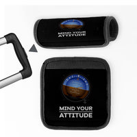 Thumbnail for Mind Your Attitude Designed Neoprene Luggage Handle Covers