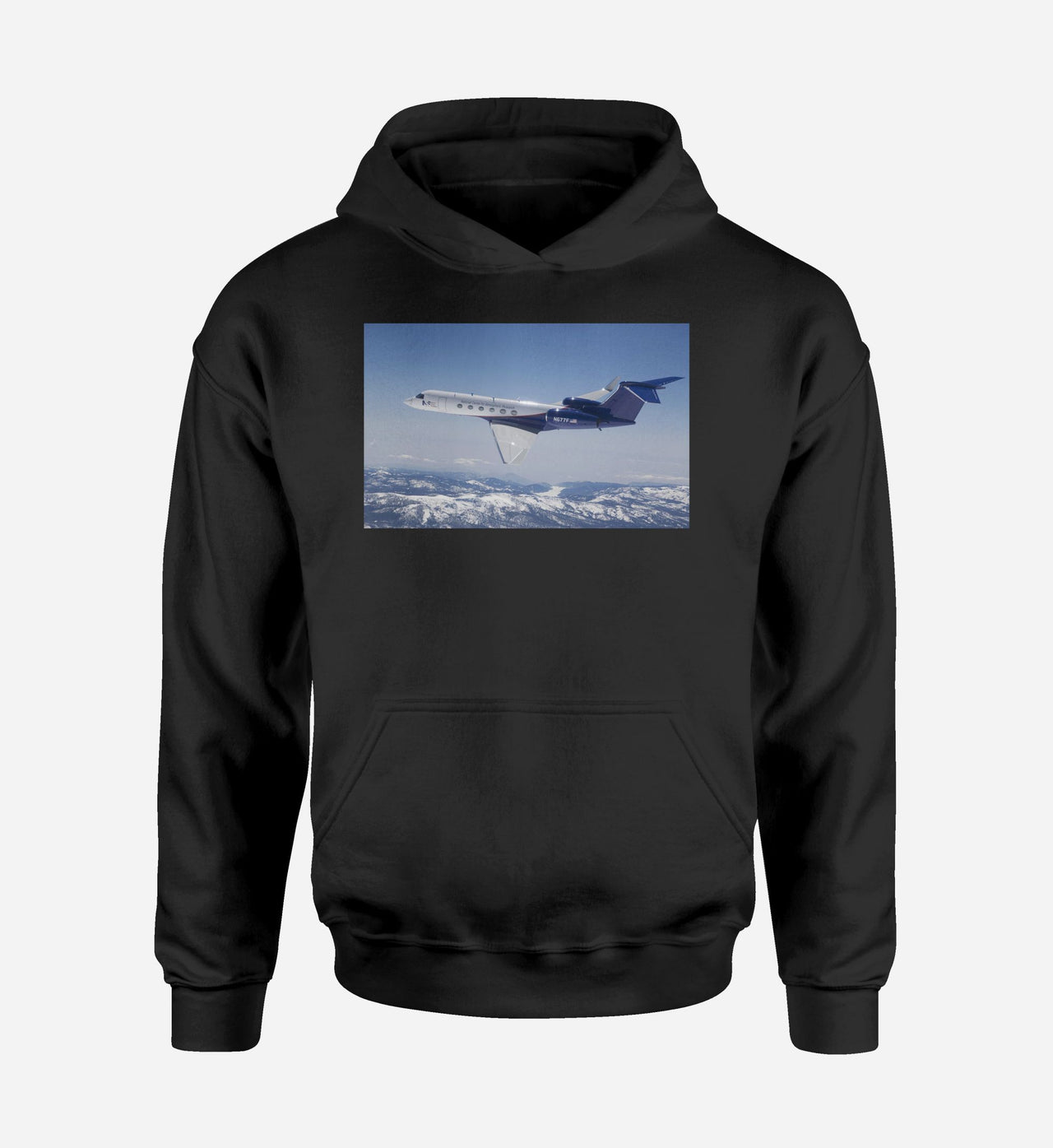 Cruising Gulfstream Jet Designed Hoodies