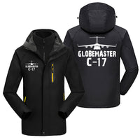 Thumbnail for GlobeMaster C-17 & Plane Designed Thick Skiing Jackets