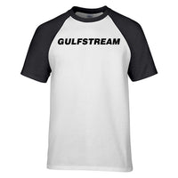 Thumbnail for Gulfstream & Text Designed Raglan T-Shirts