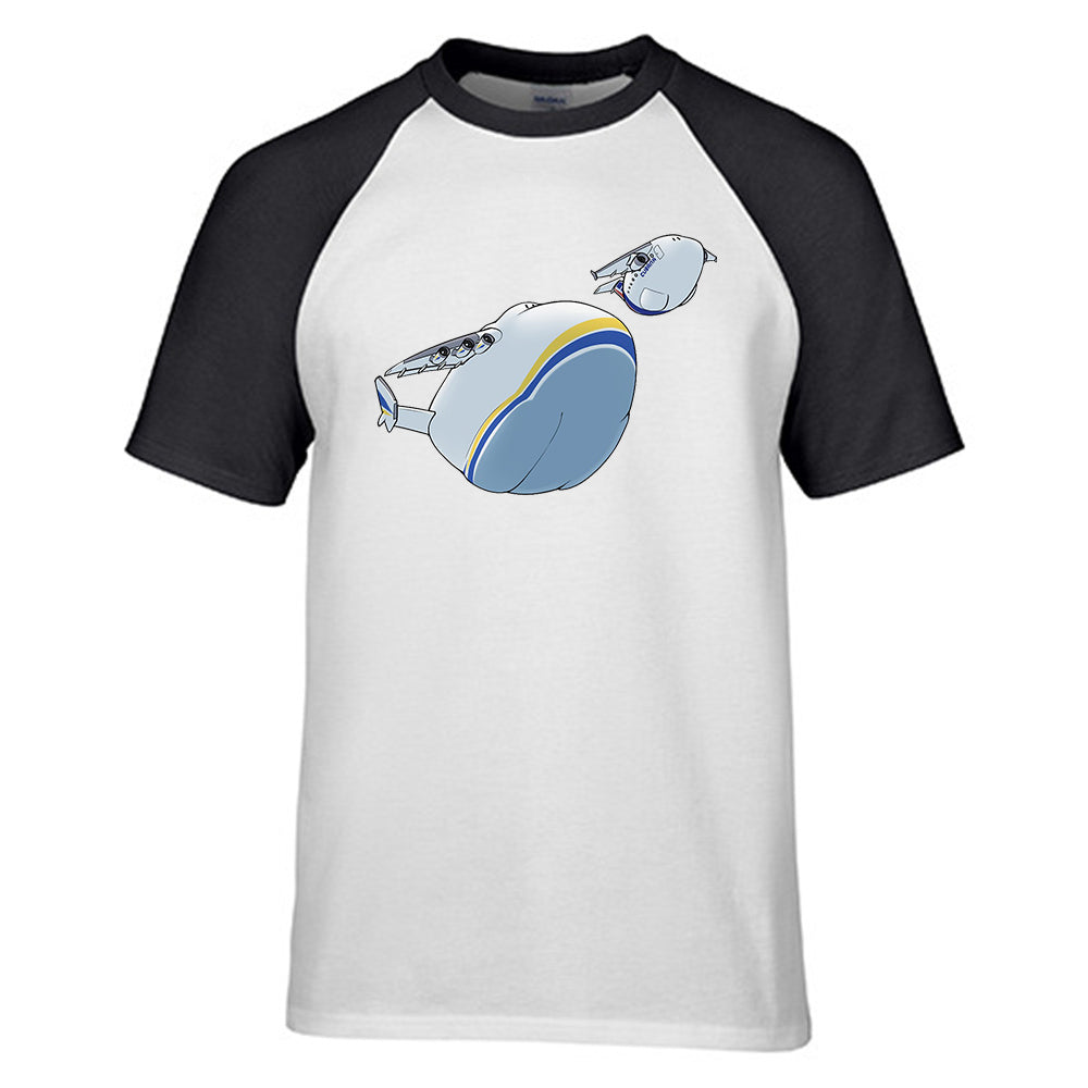Antonov 225 and 148 Designed Raglan T-Shirts