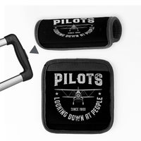 Thumbnail for Pilots Looking Down at People Since 1903 Designed Neoprene Luggage Handle Covers