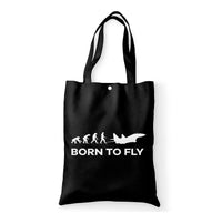 Thumbnail for Born To Fly Military Designed Tote Bags