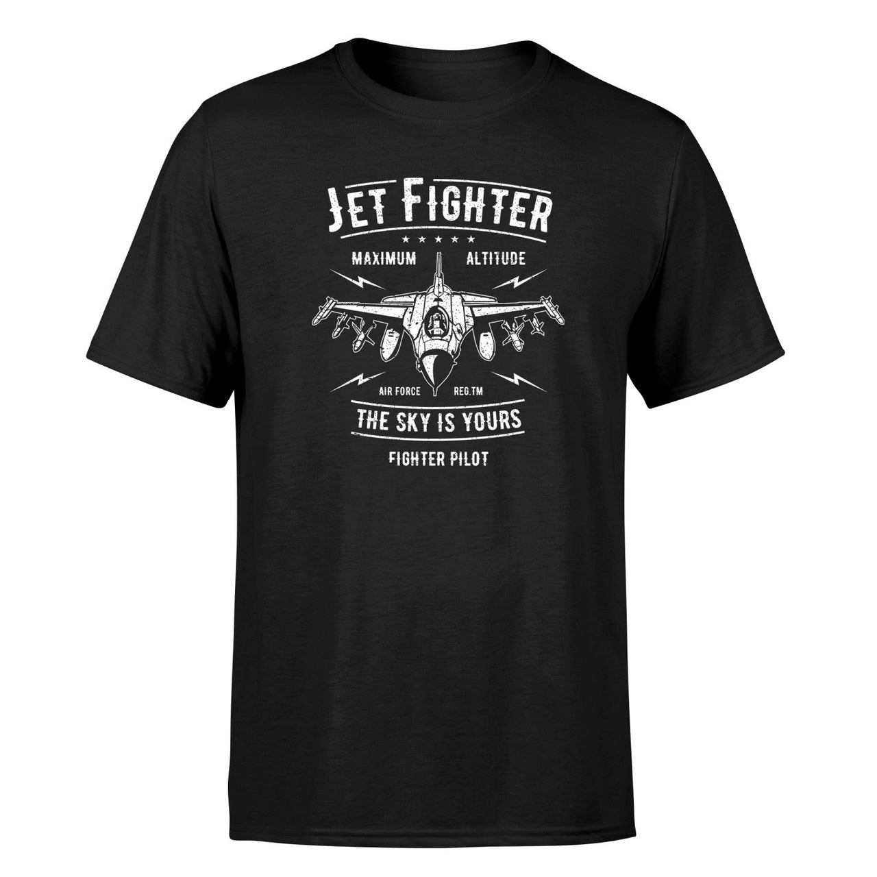 Jet Fighter - The Sky is Yours Designed T-Shirts