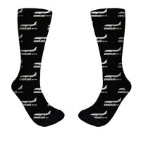 Thumbnail for The Embraer ERJ-175 Designed Socks