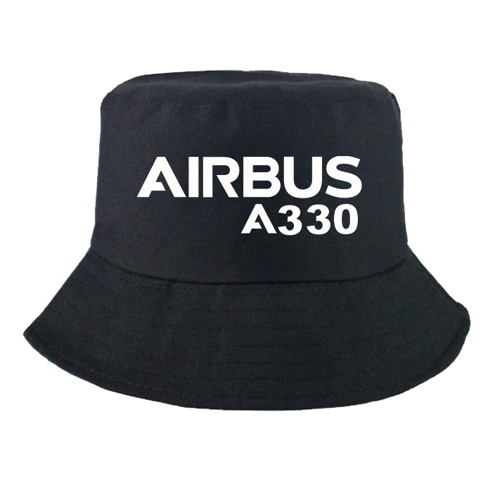 Airbus A330 & Text Designed Summer & Stylish Hats