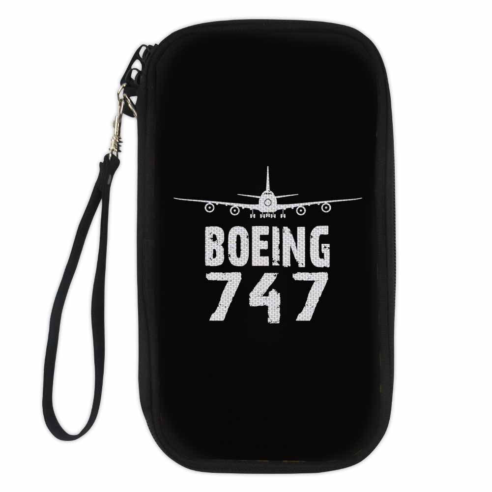 Boeing 747 & Plane Designed Travel Cases & Wallets