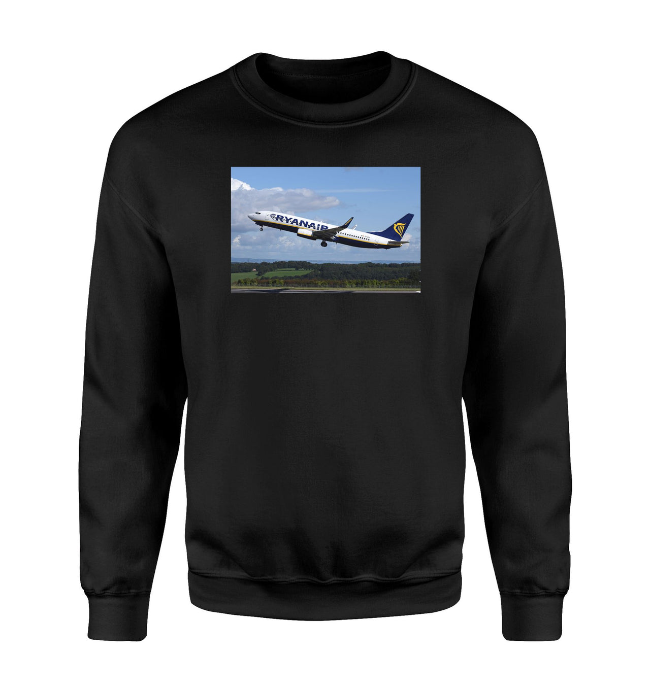 Departing Ryanair's Boeing 737 Designed Sweatshirts