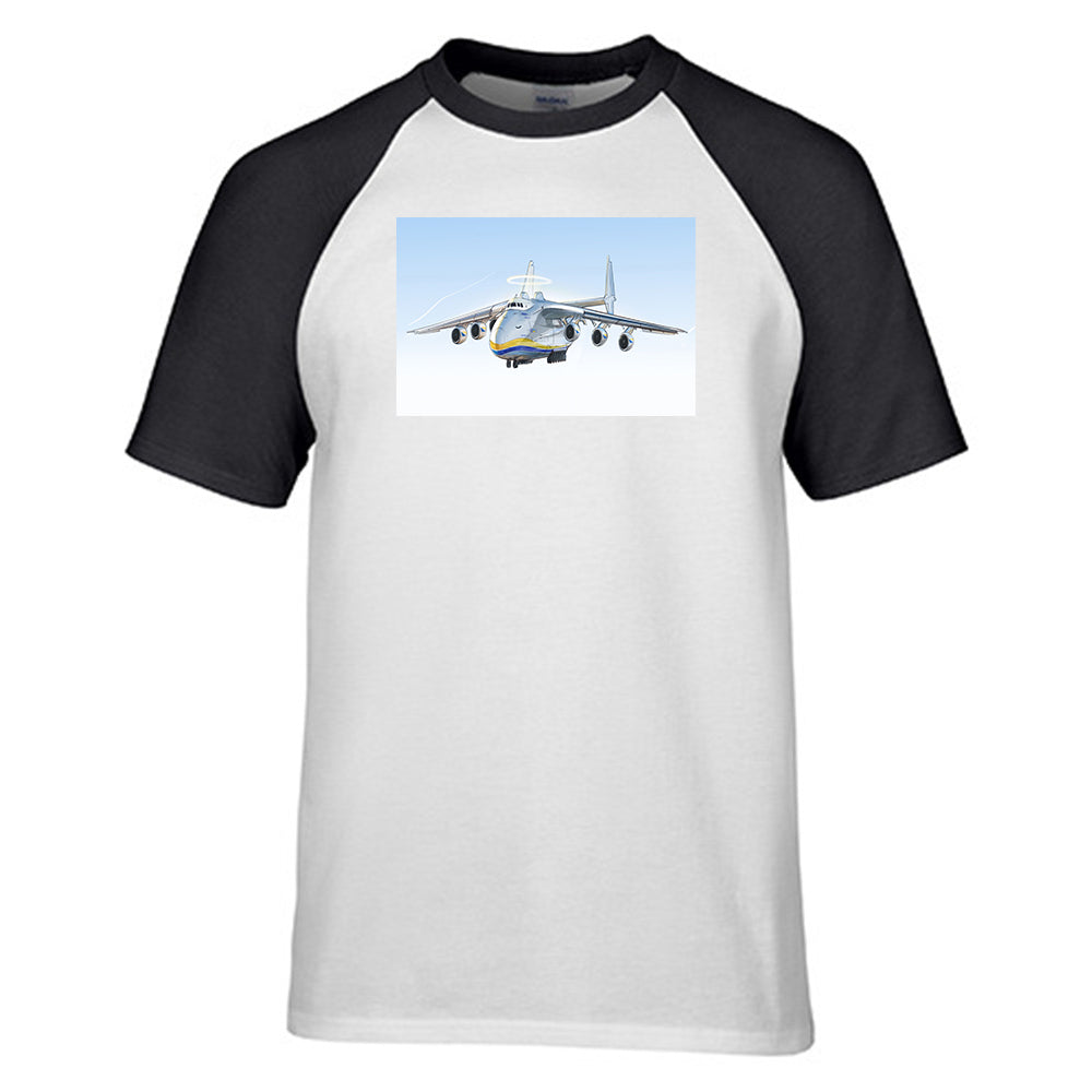 Antonov 225 (52) Designed Raglan T-Shirts