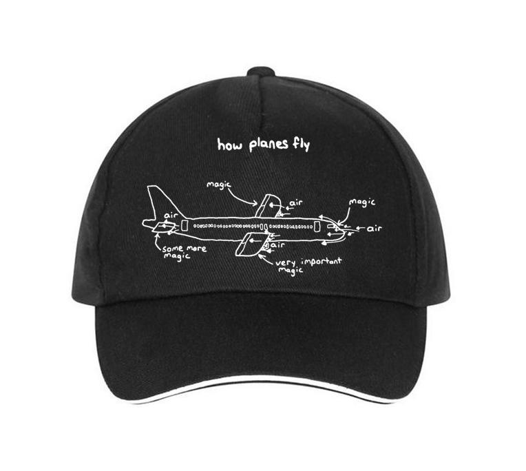 How Planes Fly Designed Hats Pilot Eyes Store Black 