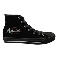 Thumbnail for Aviator - Dont Make Me Walk Designed Long Canvas Shoes (Men)