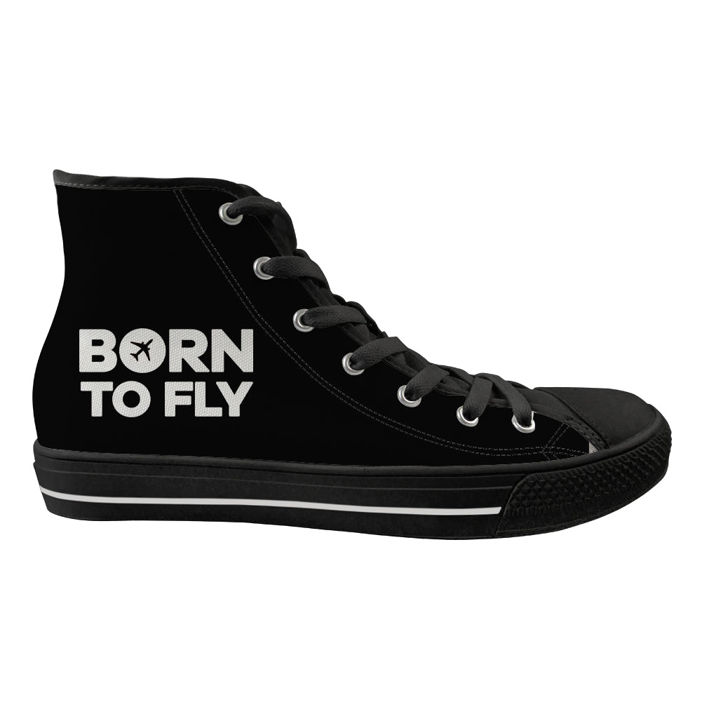 Born To Fly Special Designed Long Canvas Shoes (Women)