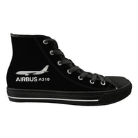 Thumbnail for The Airbus A310 Designed Long Canvas Shoes (Men)