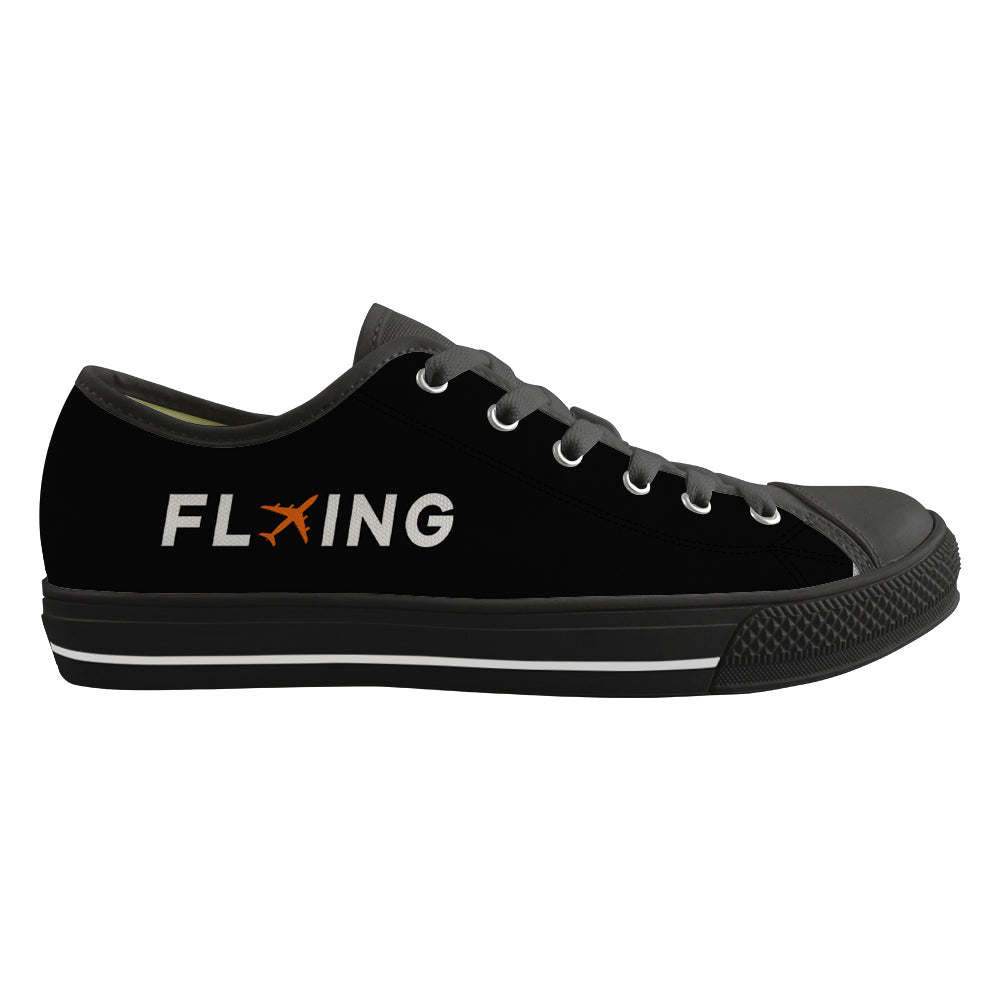 Flying Designed Canvas Shoes (Men)