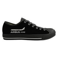 Thumbnail for The Airbus A340 Designed Canvas Shoes (Men)