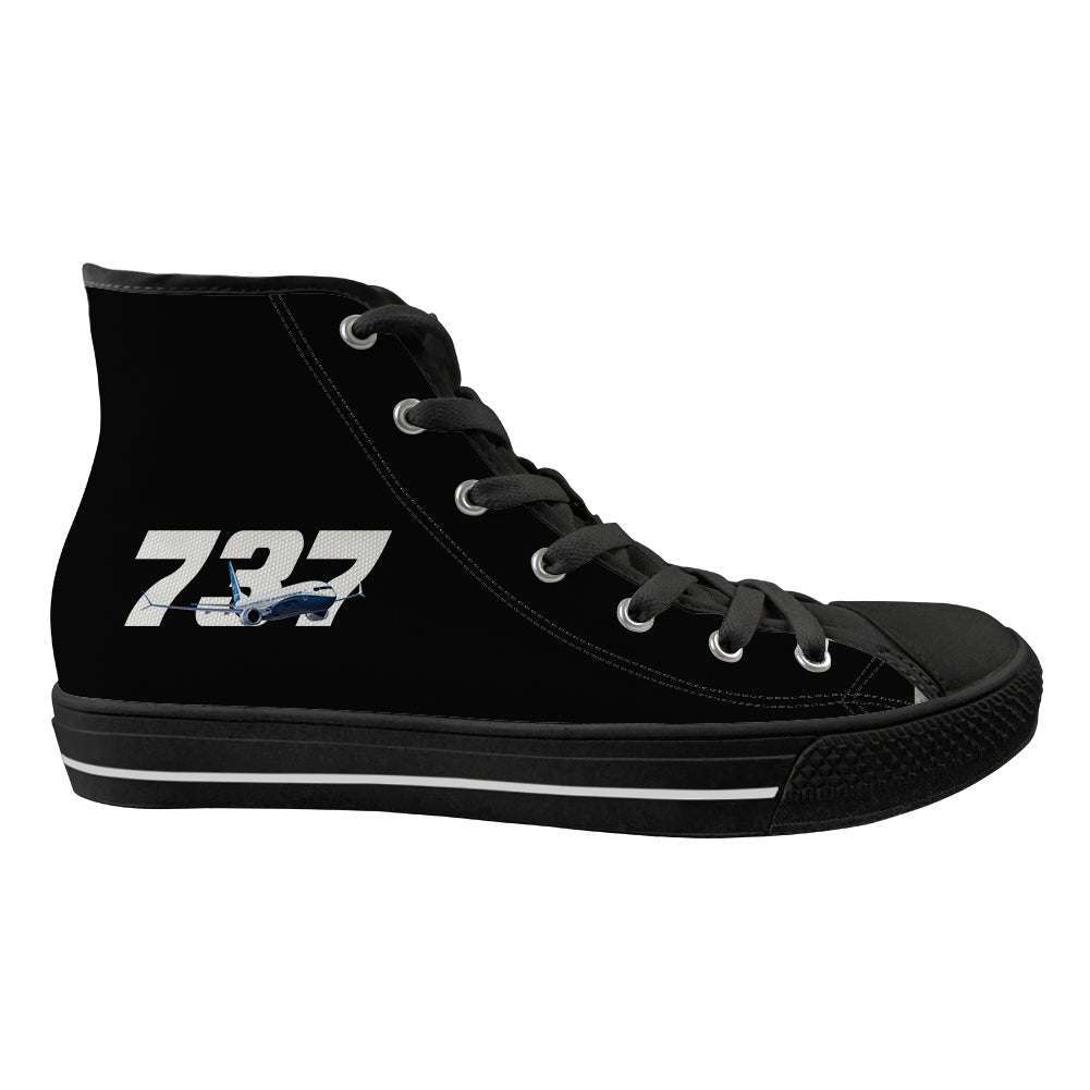 Super Boeing 737 Designed Long Canvas Shoes (Men)