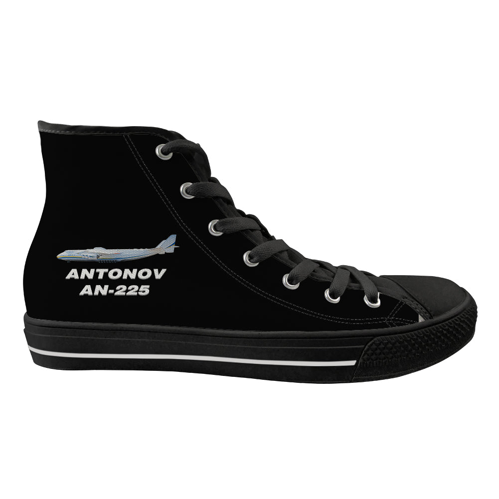 The Antonov AN-225 Designed Long Canvas Shoes (Women)