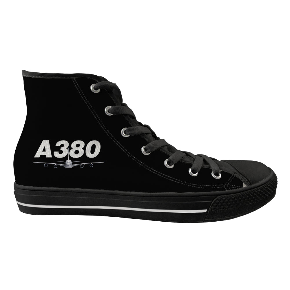 Super Airbus A380 Designed Long Canvas Shoes (Men)
