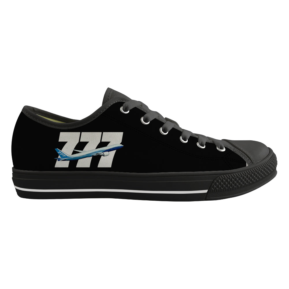 Super Boeing 777 Designed Canvas Shoes (Men)