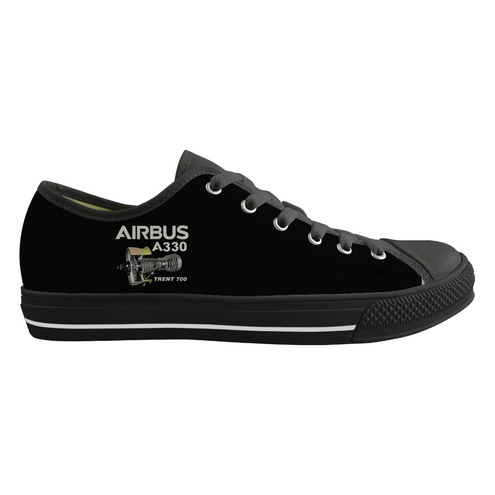 Airbus A330 & Trent 700 Engine Designed Canvas Shoes (Men)