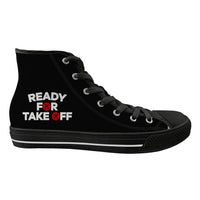 Thumbnail for Ready For Takeoff Designed Long Canvas Shoes (Women)