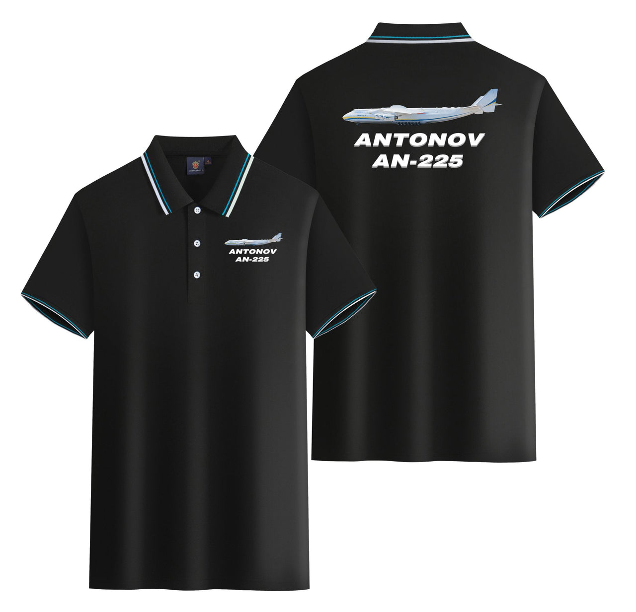 The Antonov AN-225 Designed Stylish Polo T-Shirts (Double-Side)