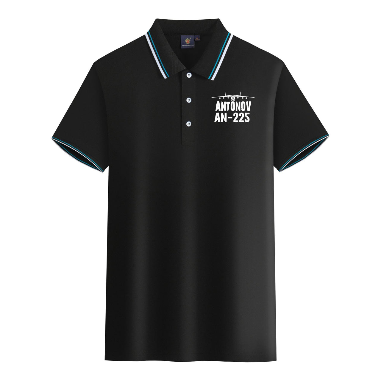 Antonov AN-225 & Plane Designed Stylish Polo T-Shirts