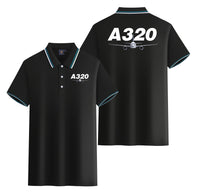 Thumbnail for Super Airbus A320 Designed Stylish Polo T-Shirts (Double-Side)