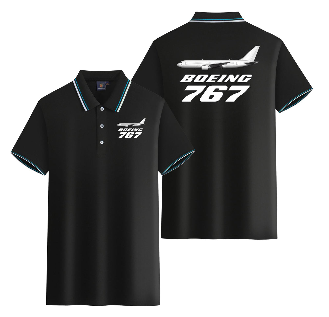 The Boeing 767 Designed Stylish Polo T-Shirts (Double-Side)