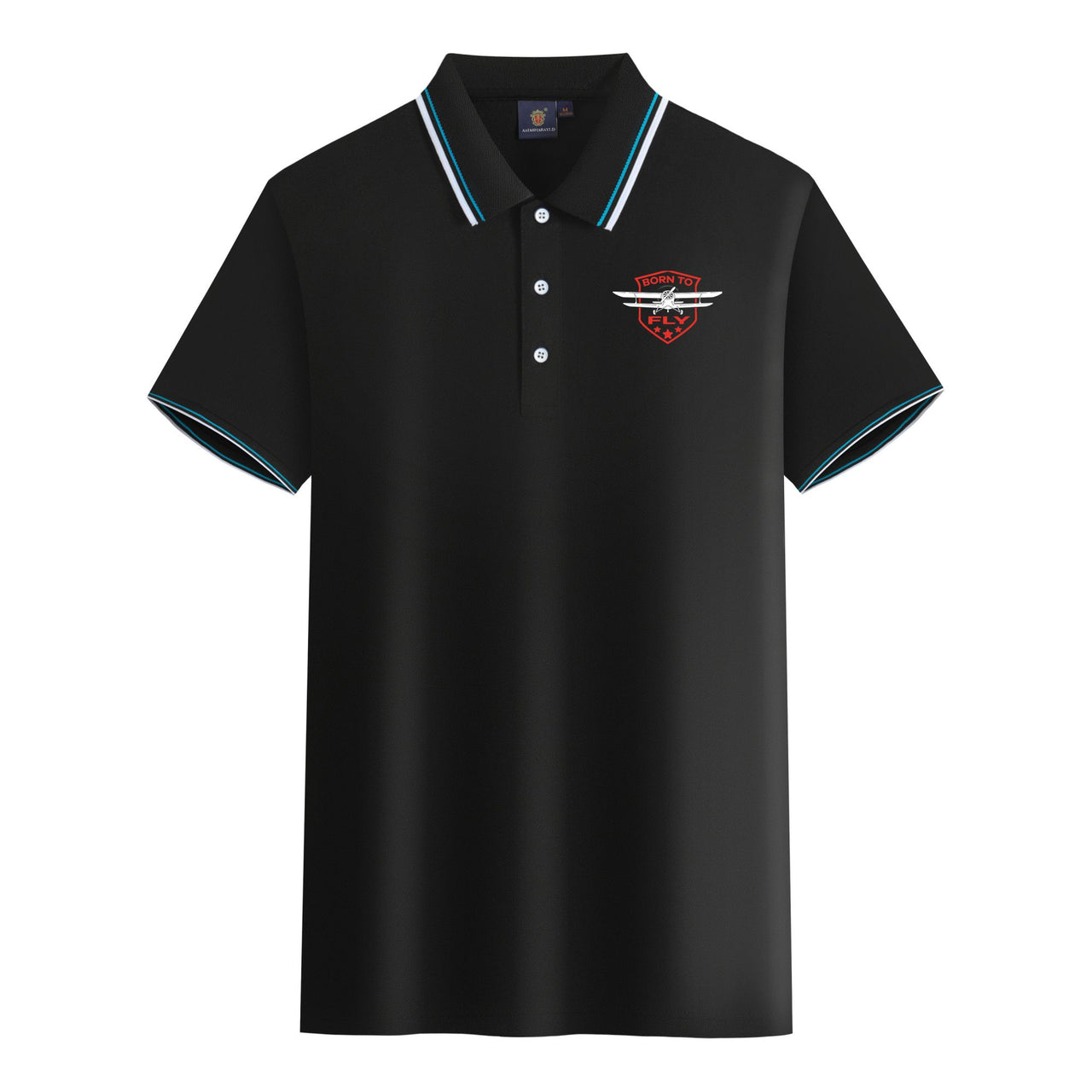 Super Born To Fly Designed Stylish Polo T-Shirts