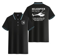 Thumbnail for Helicopter [Noun] Designed Stylish Polo T-Shirts (Double-Side)