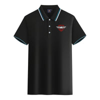 Thumbnail for Born To Fly Designed Designed Stylish Polo T-Shirts