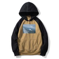Thumbnail for Cruising Boeing 787 Designed Colourful Hoodies
