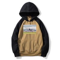 Thumbnail for Departing Boeing 737 Designed Colourful Hoodies