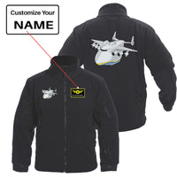 Thumbnail for Antonov 225 (2) Designed Fleece Military Jackets (Customizable)