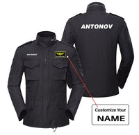 Thumbnail for Antonov & Text Designed Military Coats