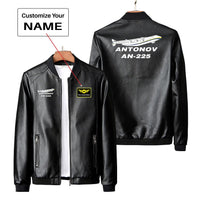 Thumbnail for Antonov AN-225 (27) Designed PU Leather Jackets
